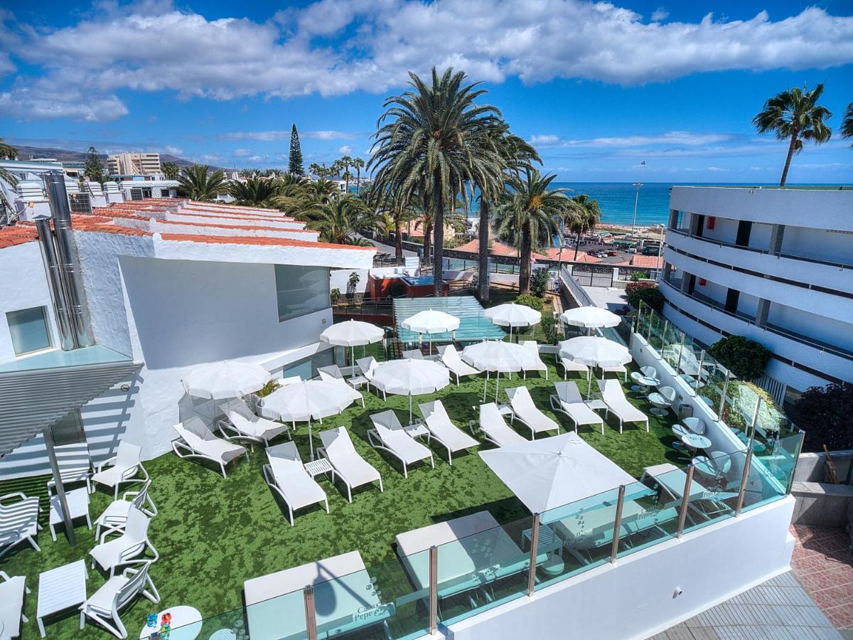 Casas Pepe Apartments & Spa- Adults Only 普拉亚戴尔雷安格莱斯 外观 照片