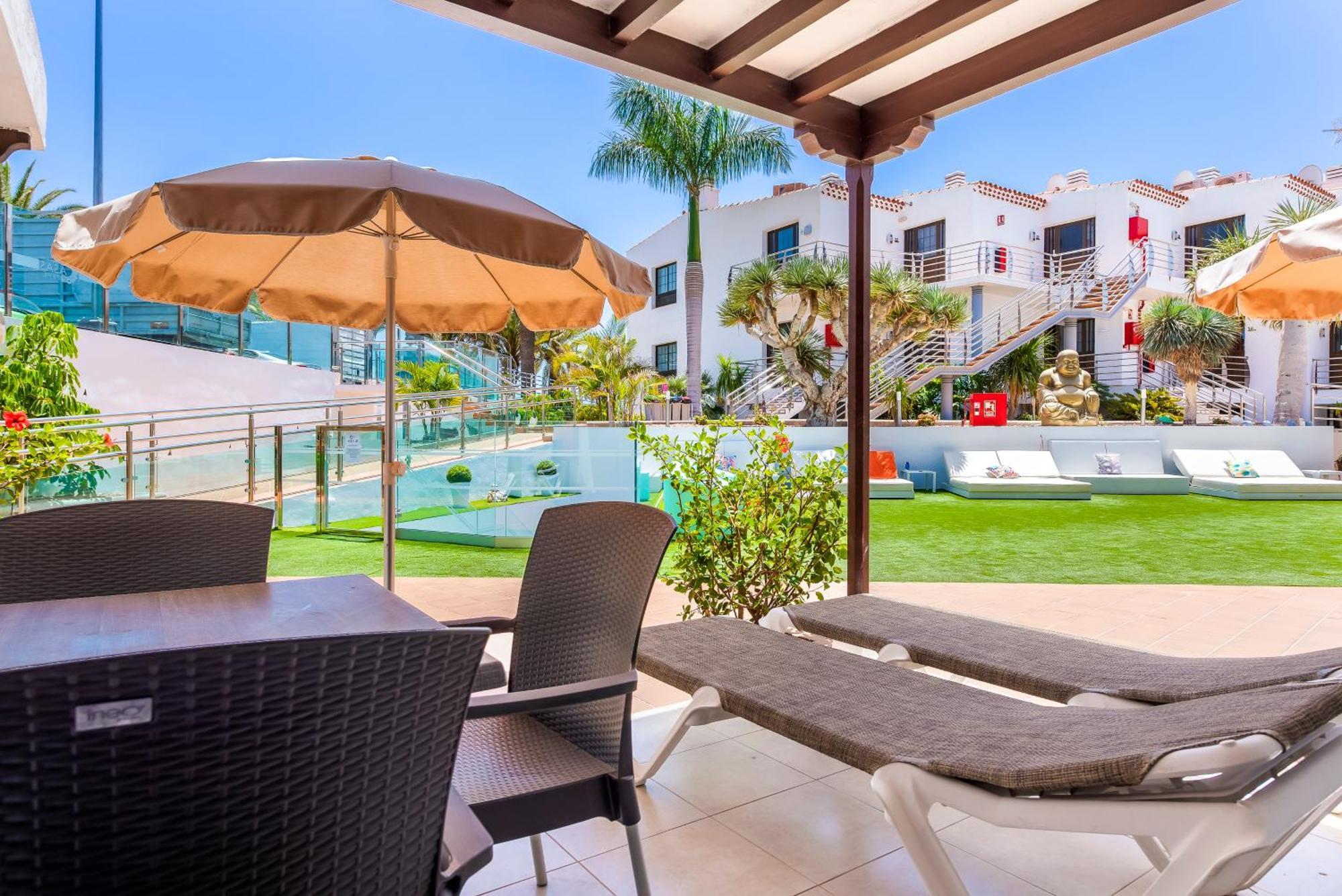 Casas Pepe Apartments & Spa- Adults Only 普拉亚戴尔雷安格莱斯 外观 照片